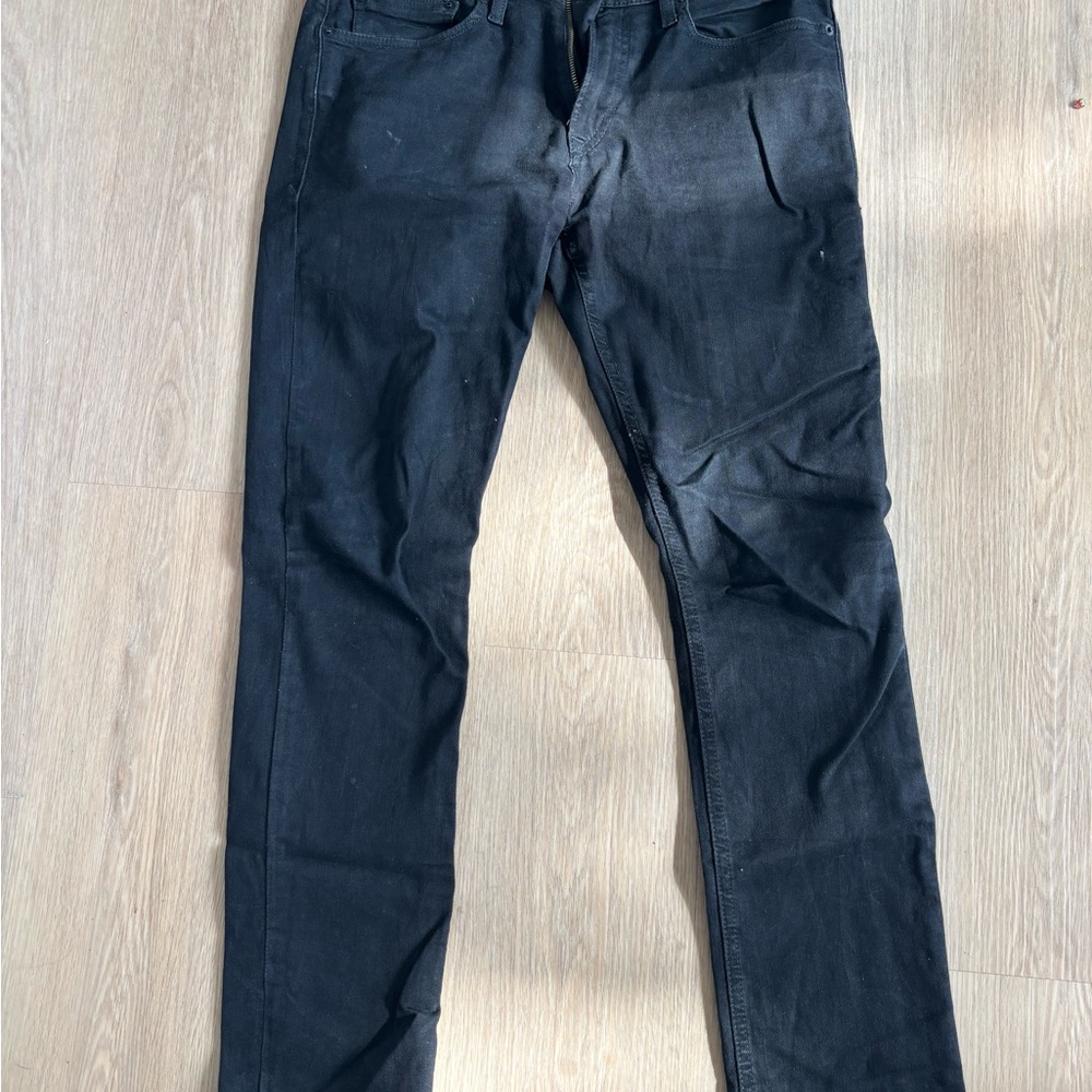 Express Slim Men's Black Jeans